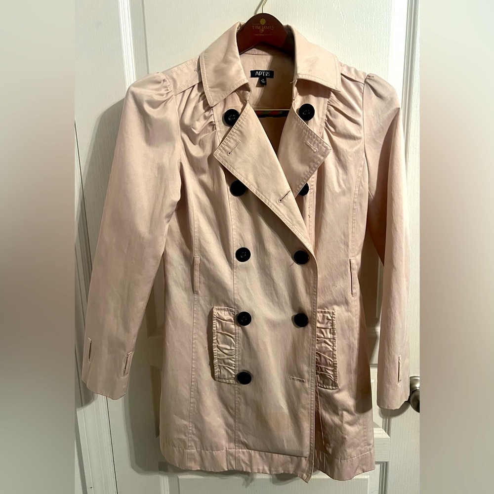 Blush colored jacket sz S by Apt 9